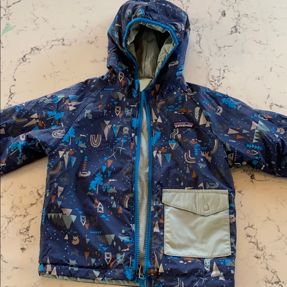 Patagonia reversible kids jacket 3t